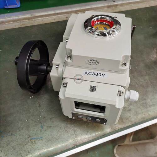 贝液晶调节型精厂小型执0行器带手轮BR-贝尔2IA生尔产家