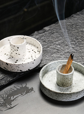 黑白陶瓷泼墨碗精致一人食餐具好看不规则酸奶碗甜品燕麦碗沙拉碗