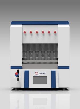 自动脂肪测定仪6管粗脂肪测定仪依索氏抽提脂肪