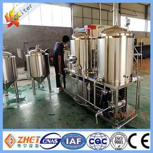 100L啤酒教学试设验备 生物发酵罐 试设验备