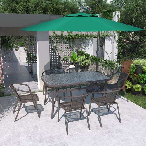 户外阳台休闲桌椅组合庭院简约室外铁艺露天椅露台餐桌花园餐桌椅