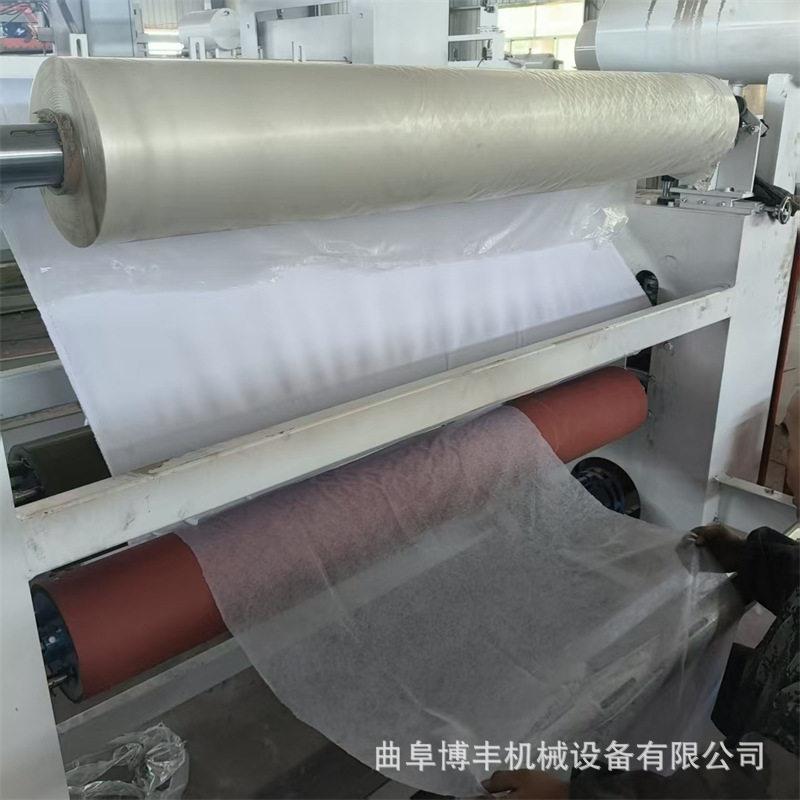 全自动服装布料衬布复合机 无纺布温热压热烫粘衬机pvc膜覆膜机