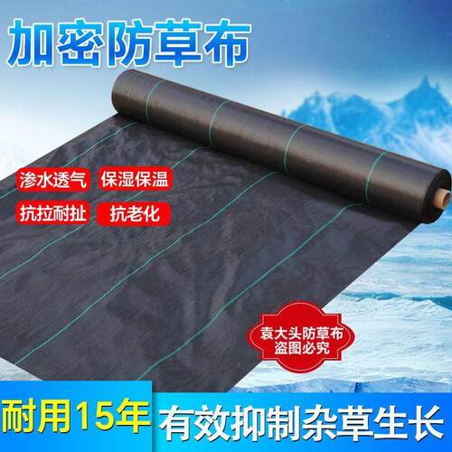 防草布果园果树除草布透气透水保湿地布农用遮草布抑草盖草布
