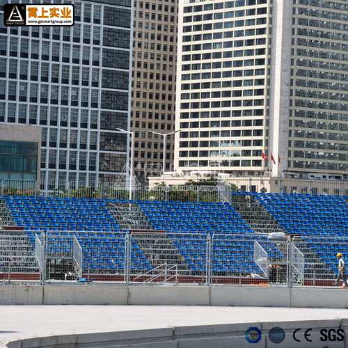 钢结构看台座椅活动看台座椅比赛观众席赛车场体育场观看台