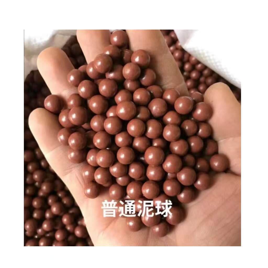 普通安全泥丸 练习用泥球泥珠 9mm10mm发物流50公斤型号留言备注