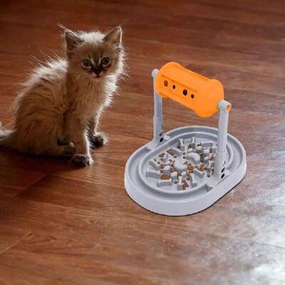 Slow Feeder Pets Toys Rolling Pet Puzzle Toys Adjustable
