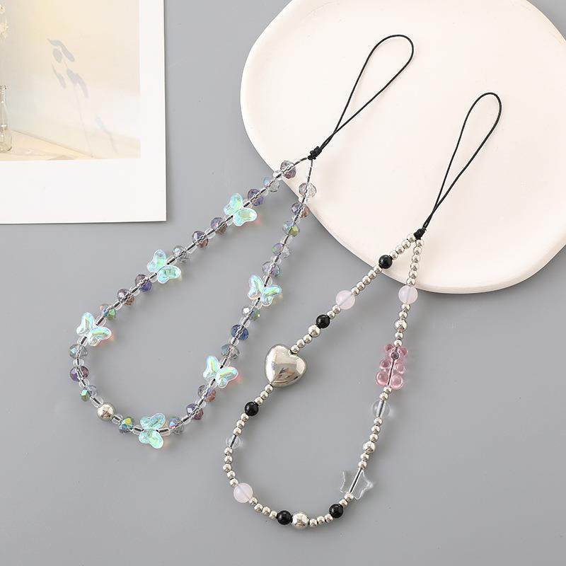 特别好看的手机链女2025年新款时尚潮流新款水晶蝴蝶串珠ccd相机挂饰五角星手机挂绳链条,3C数码配件,手机挂件/手机链,淘宝优惠券,粉丝福利购,淘宝优惠卷