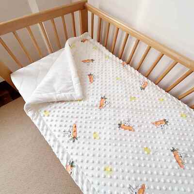 新生儿豆豆绒床126褥水子幼婴儿园被褥儿童小床褥垫可洗午睡铺垫