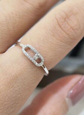 Classic Luxury Jewelry 925 Sterling Silver Women's Ring.
