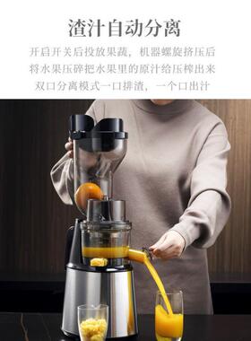 dde全自商用分离渣动汁原汁机榨QRZ德国石榴果汁家用器榨汁汁机