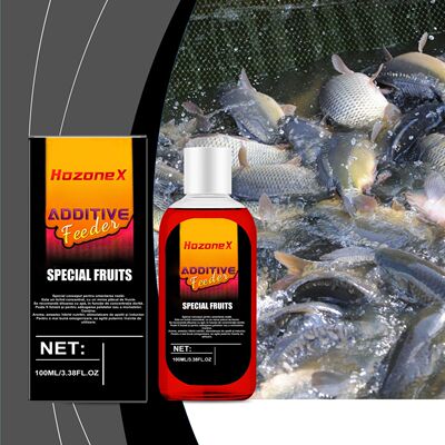 HOZONEX Bait Feeder Red Worm Liquid Fish Bait for Freshwater