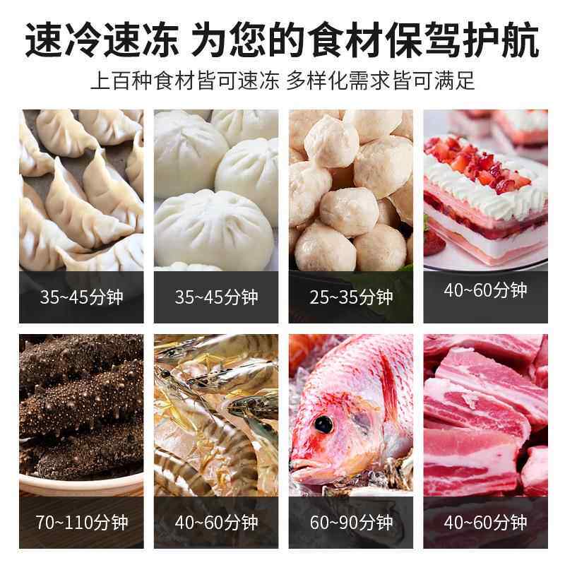 德参菱仕速冻冷柜商用零下45箱80度急冻插盘冰包度子饺子海速冻机