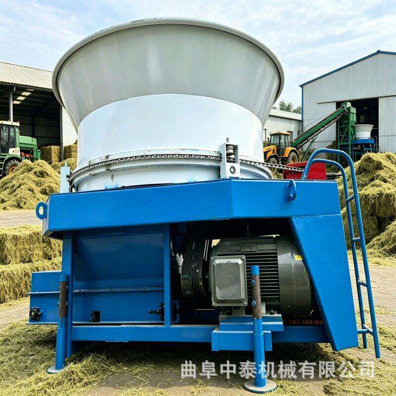 牵引移动秆圆盘粉碎机田无电源牧草就地粉秸碎搓打草间机粉ICF揉