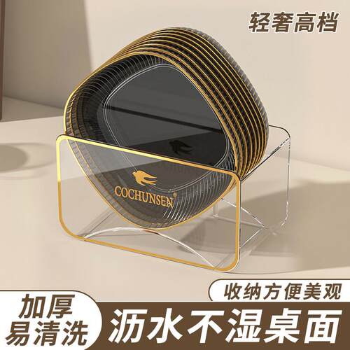 吐骨碟家用桌面垃圾盘吐骨头盘碟餐桌渣盘收纳小盘子轻奢水果碟子