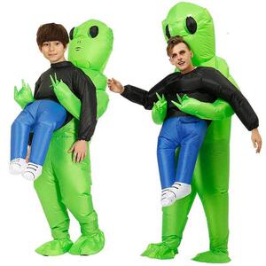 Halloween Adult Alien Inflatable Costume Kids Boys Girl