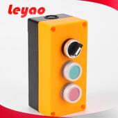 乐瑶Y电气3位按钮控制接JEY盒按3钮盒防水盒线盒L A0H