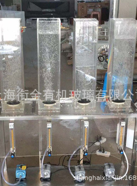 透明有机玻XLF璃活性装炭污模气水拟试验置 亚克力液分离器生化实