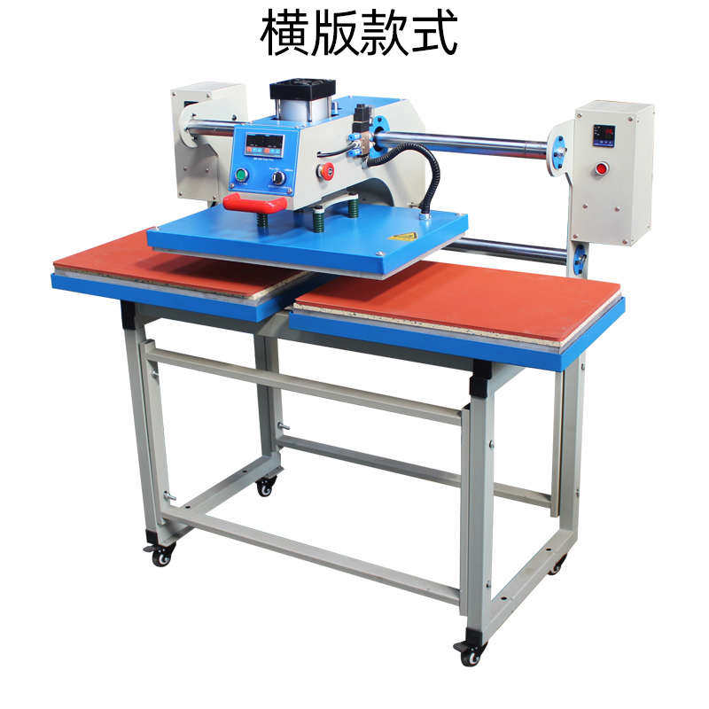立体烫画烫服装机压皮革凹凸印花机3d印热压气动机成衣压花布料标