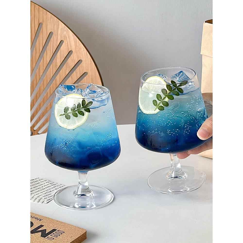 ins风短杯鸡尾酒杯饮料杯苏打苏打水杯饮料混合杯高端