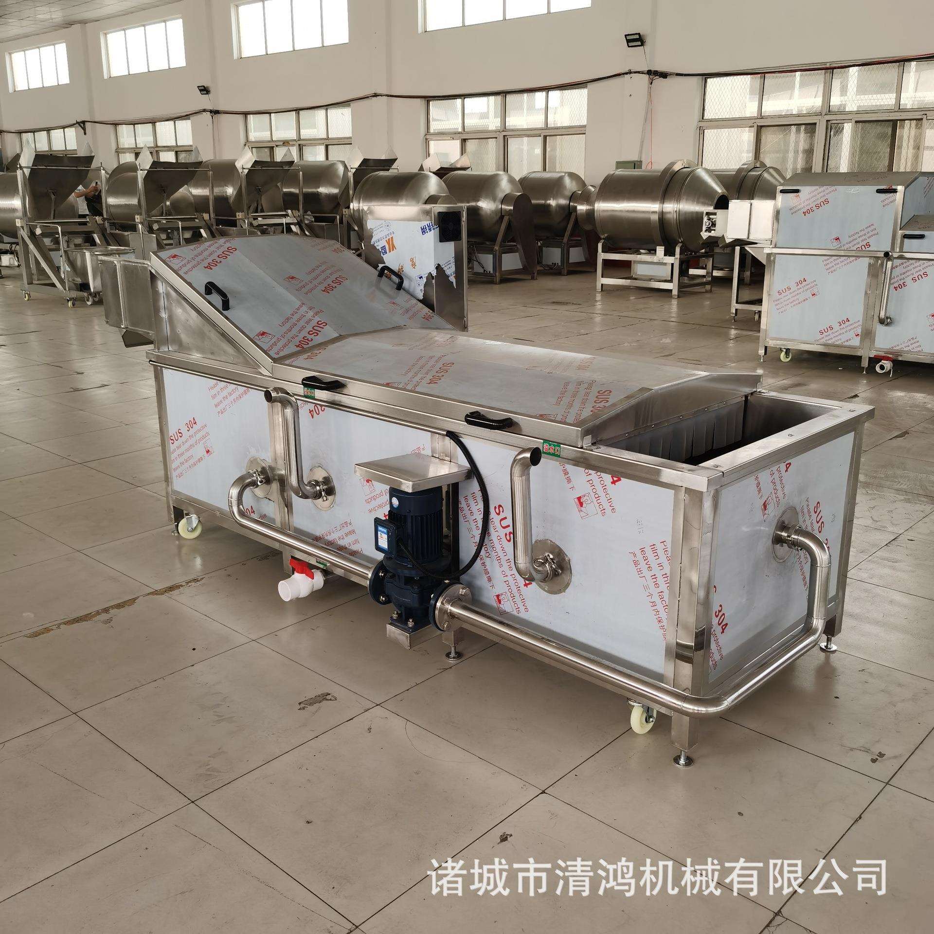 连续式竹笋蒸煮机土豆片蒸煮漂烫线笋丝笋片杀青机自动出料