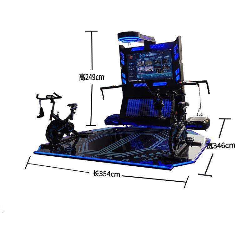 vr双人跳舞机互动对战健身娱乐设备节奏光剑体感一体机游戏机商用
