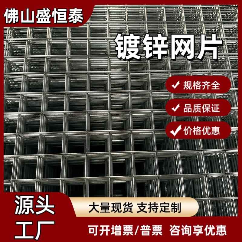铁丝网镀锌网片防锈钢丝网片鸟笼鸽舍网加粗镀锌格网防护建筑网片