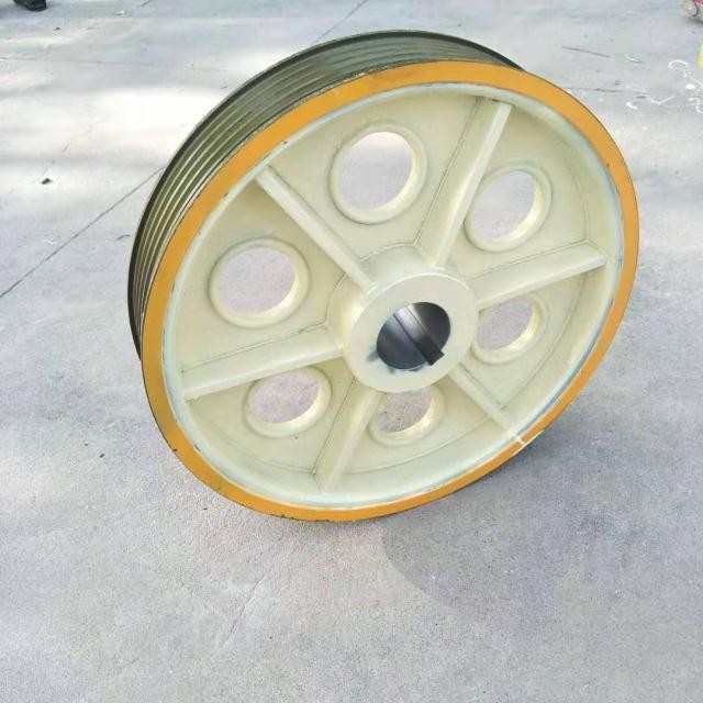 TM40E曳引轮 595CV55/60主机620/675 电梯曳引轮适用东芝崇友