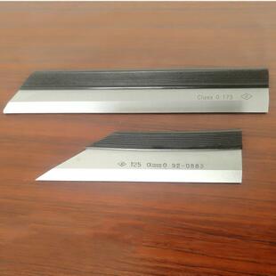 凡莜国标刀0级口直尺平尺整规746划平线尺原标记尺江工产老货