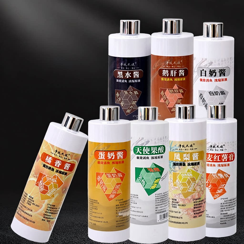 添加剂白奶罗非凤梨饵料酱路亚饵