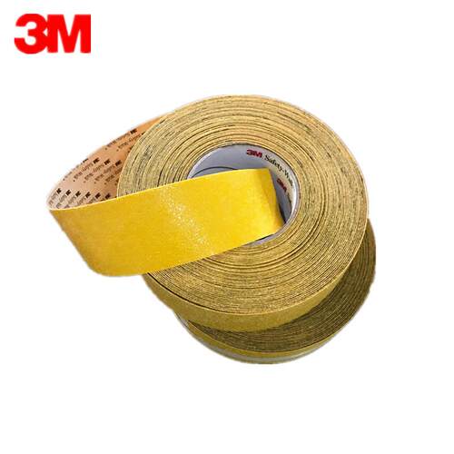 3M630防滑贴黄色 安全耐磨防滑贴 楼梯台阶专用防滑胶带【未税】