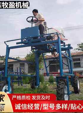 农用四轮打药机 自走式小麦玉米除虫喷药机 乘坐式农药喷洒机