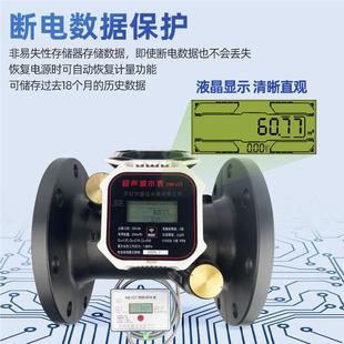 大口径NB超声波水IP铁68无铸壳锂电表物联阀网智能远传水表