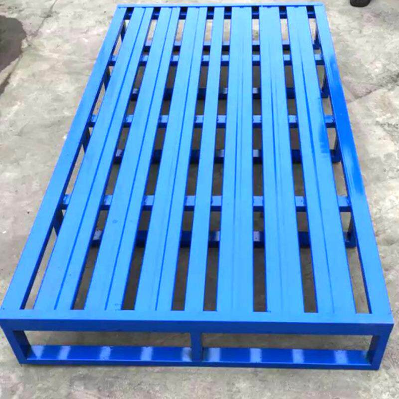 仓储托盘,重型货架钢制托盘金属货架托盘两面进叉可定尺寸