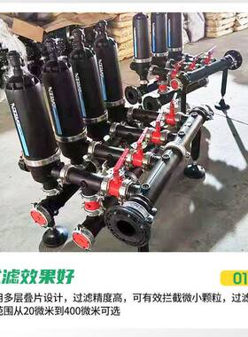 全自动组井合过滤器大棚林绿化农UWF业灌园溉水河滤水自动组合过