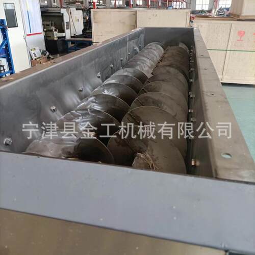 新品！双轴螺旋布料机电镀市政污泥切条机不搭桥下料顺畅