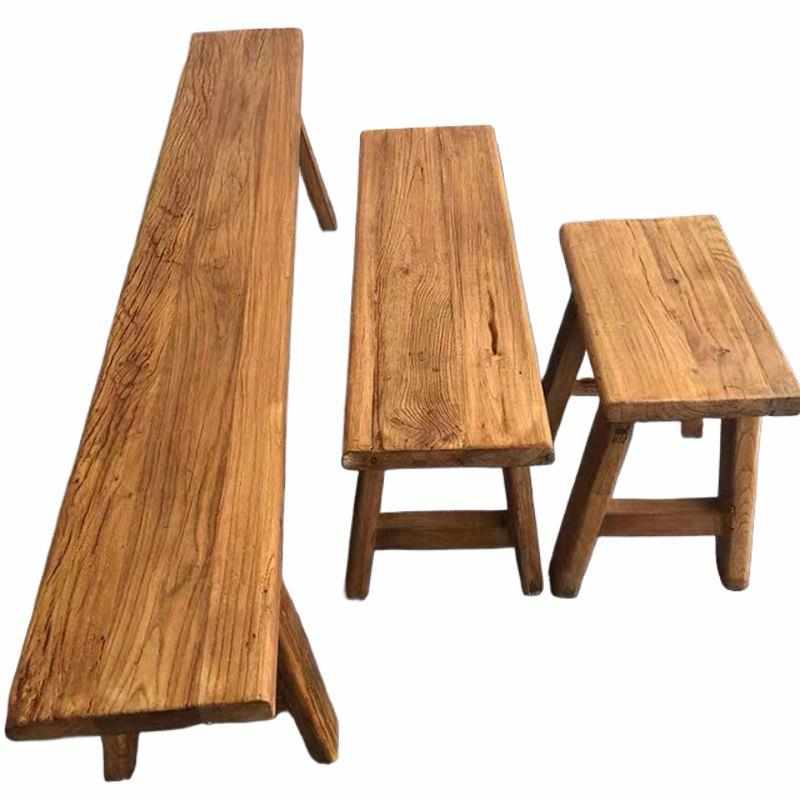 老榆木门板茶桌复古书桌餐桌实木花艺桌吧台民宿家用茶楼饭店桌椅