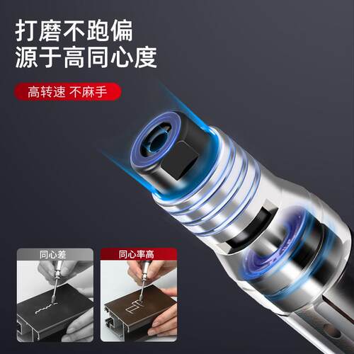 台湾威马气动打磨笔打磨机工业级刻磨笔小型模具抛光修边风磨吾购