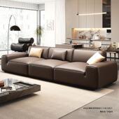 豆2026新夏图发大黑牛沙黑色腐块沙发现代极简家985用款 客厅新品