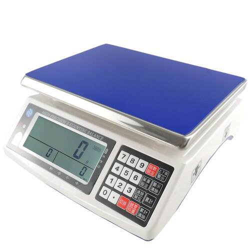 SQ-ACS-D高精度工平业计数计重秤电子天秤3kg7.5g15kgk3G0k商用称