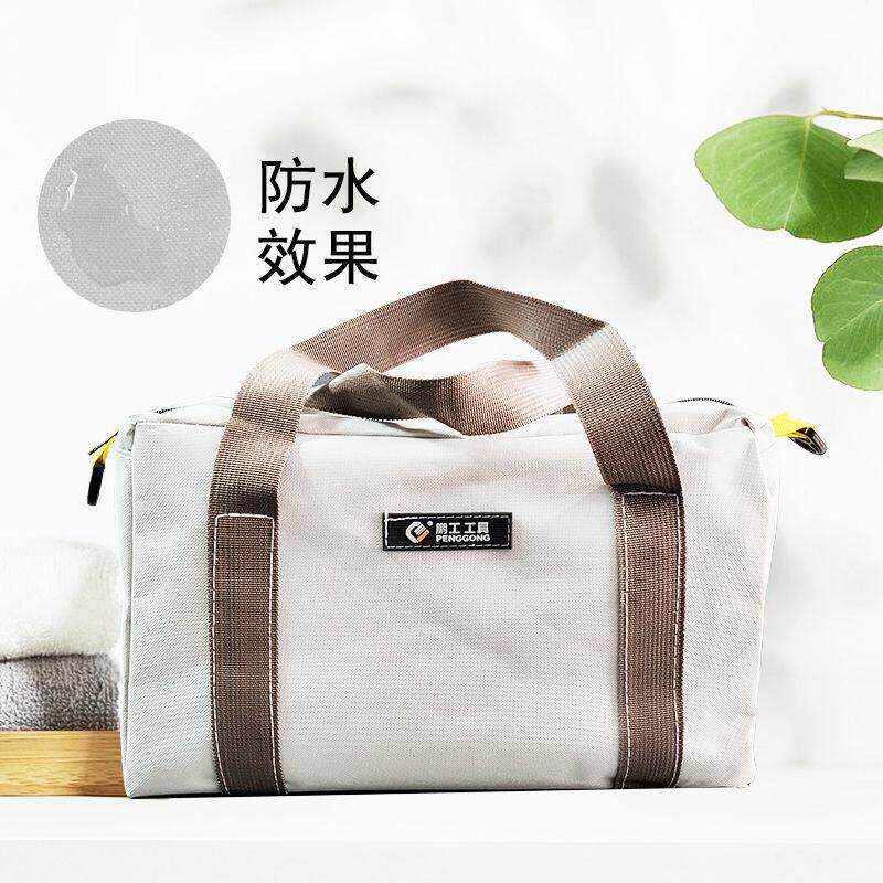 手提式工具包多功能小号电工维修工具袋单肩收纳袋便携耐磨帆布包