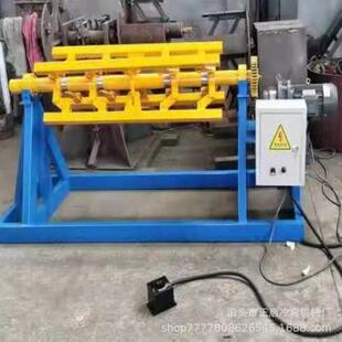 压瓦机厂家供应电动开卷机半自动普通上料架农业畜牧业彩卷重型支