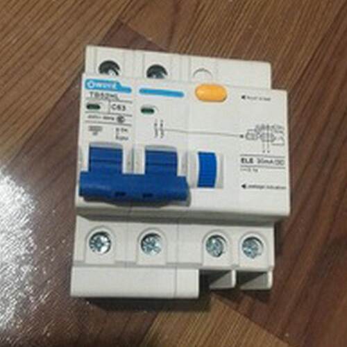 新款直销低价甩卖出口外贸剩余大孔2P63A大功率漏电保护总开关空