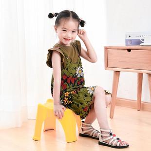 加厚小凳子塑料踩脚凳板凳防滑家用儿童洗澡凳卡通脚踏宝宝矮凳子