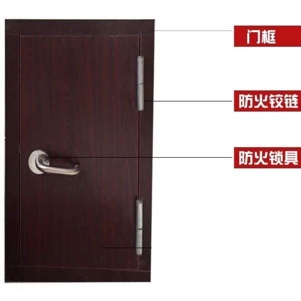 酒店客房防火木门厂家生产木质防火门承接河北消防门工程隔音