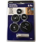 切铝锯片 铝合金锯片 6件套高速钢锯片组套 木工锯片