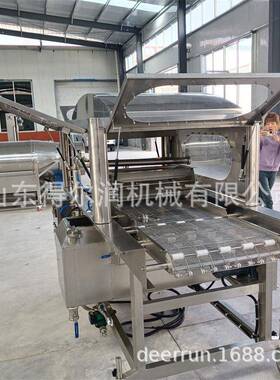 桑葚果巧克力涂层机 冻干水果干巧克力涂层生产线 低温冷却隧道