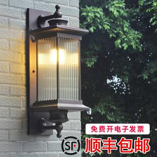 户外壁灯花园别墅室外防水太阳能庭院灯大门阳台过道外围墙门柱灯
