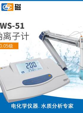 雷磁DWS-51型实验室台式钠离子计0.05级精准测量自动检测含测试笔