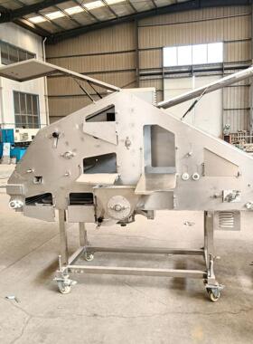 平铺肉粉上粉机 鸡柳自裹粉机 隧道式鱼块裹机 动锅包茄盒MPW撒粉