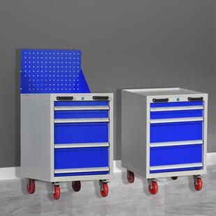 工具柜YW00192铁屉皮柜移动车五金工具箱工业间级抽式汽双开门小